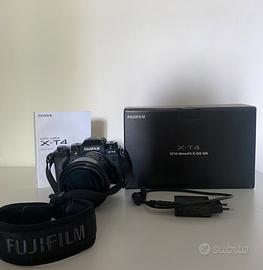 Macchina fotografica fujifilm xt-4+ obb. 16-80 F4