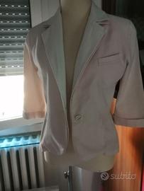 Blazer beige monopetto elegante