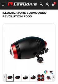 Illuminatore subacqueo