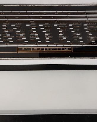 Scala parlante radio elettra mod. 99 MF