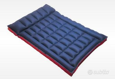 Materassino telato rosso blu da acqua 200x130