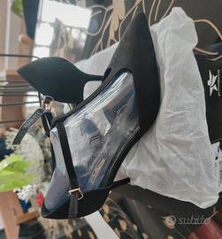 scarpe eleganti donna camoscio 