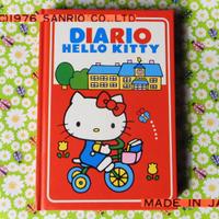 Vintage 1976 Sanrio HELLO KITTY diario 50 ANNI NEW