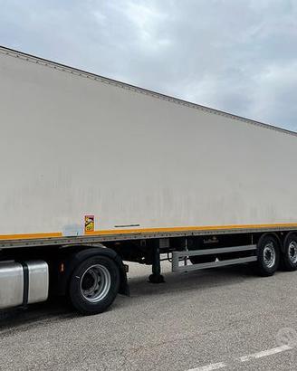 Semirimorchio furgonato Leci Trailer anno 2012