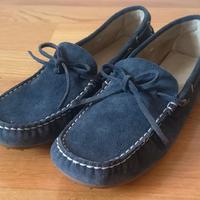 Mocassini Car Shoe Camoscio Blu n. 35