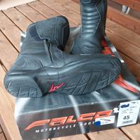 Stivali da moto in cuoio Falco Motorcycle Boots