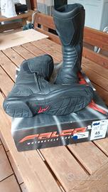Stivali da moto in cuoio Falco Motorcycle Boots