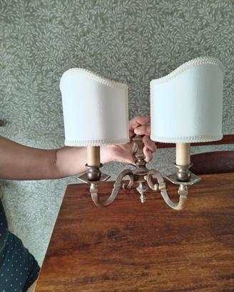 Appliques antiche in ottone