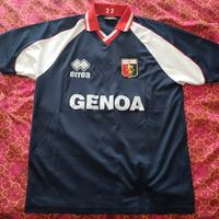 ERREA'GENOA CFC MAGLIA MATCH WORN VINTAGE XXL GOOD