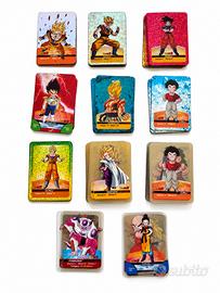 Lotto 164 Carte Dragon Ball Z da Collezione