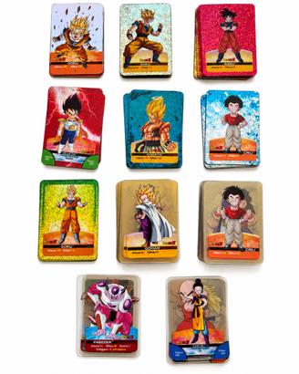 Lotto 164 Carte Dragon Ball Z da Collezione