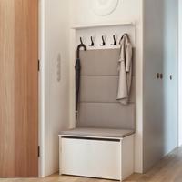 Mobile Ingresso con Appendiabiti e Panca Contenito