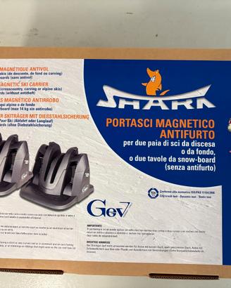 Portasci Magnetico Antifurto GEV Shark Art. 8944 -