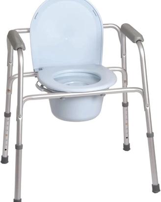 Sedia wc per disabilità motorie 