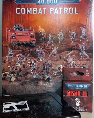 Warhammer 40k - Combat Patrol Red Corsairs + Dadi
