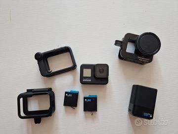 gopro hero 8 + mod + accessori 