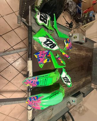 plastiche kx 125