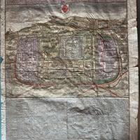 Pergamena Antica Gerusalemme 1745 Matthias Seutter