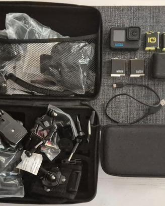 Gopro hero 10 black+accessori