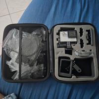 custodia rigida per go pro e accessori 