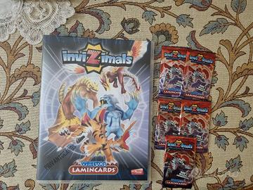 Album Invizimals Semi Completo 124/160 + 5 bustine