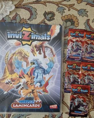Album Invizimals Semi Completo 124/160 + 5 bustine
