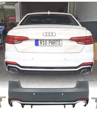PARAURTI POSTERIORE PER AUDI A4 B9 SEDAN 16-