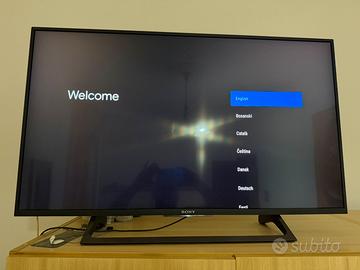 Sony bravia 43 pollici 4k
