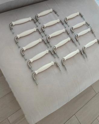 set di 14 maniglie in ceramica ikea
