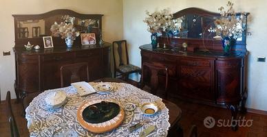 Arredamento sala pranzo anni 30 40