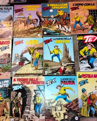 12 fumetti Tex anni 90