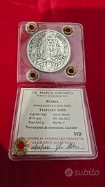 Moneta Testone 1684  - Pontificio 