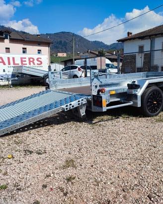 Carrello rimorchio auto trasporto macchinari