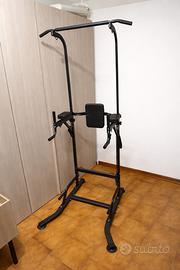 Torre multifunzione per trazioni,dip e addominali