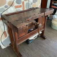 Banco falegname d'epoca John Weiss & Sohn