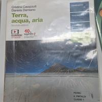 libro terra, acqua, aria primo anno