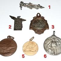Medaglie Escursionismo vintage anni 1928/30