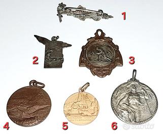 Medaglie Escursionismo vintage anni 1928/30