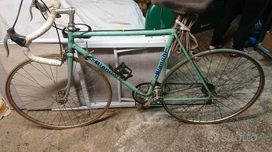 bici corsa bianchi anni 80