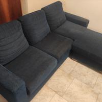 Divano 3 posti con penisola 