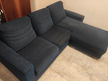 Divano 3 posti con penisola 