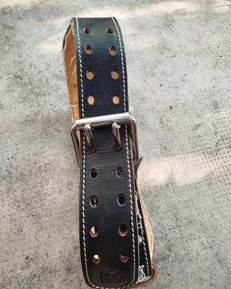 Cinturone per attività sportiva,cuoio, vintage 