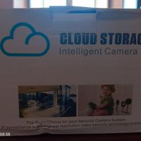 TELECAMERA INTELLIGENTE CLOUD STORAGE RUOTA A 360°