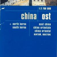 Mappa Cina Est
