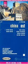 Mappa Cina Est