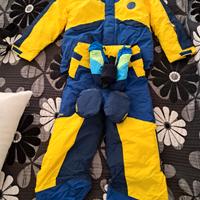 Tuta Decathlon e guanti 