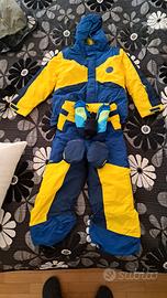 Tuta Decathlon e guanti 