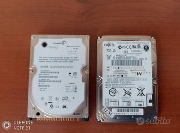 Hard disk ide 2,5" usati.