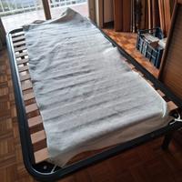 Letto rete a doghe e materasso ortopedico 