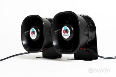 Kit sirena bitonale protezione civile automedica a